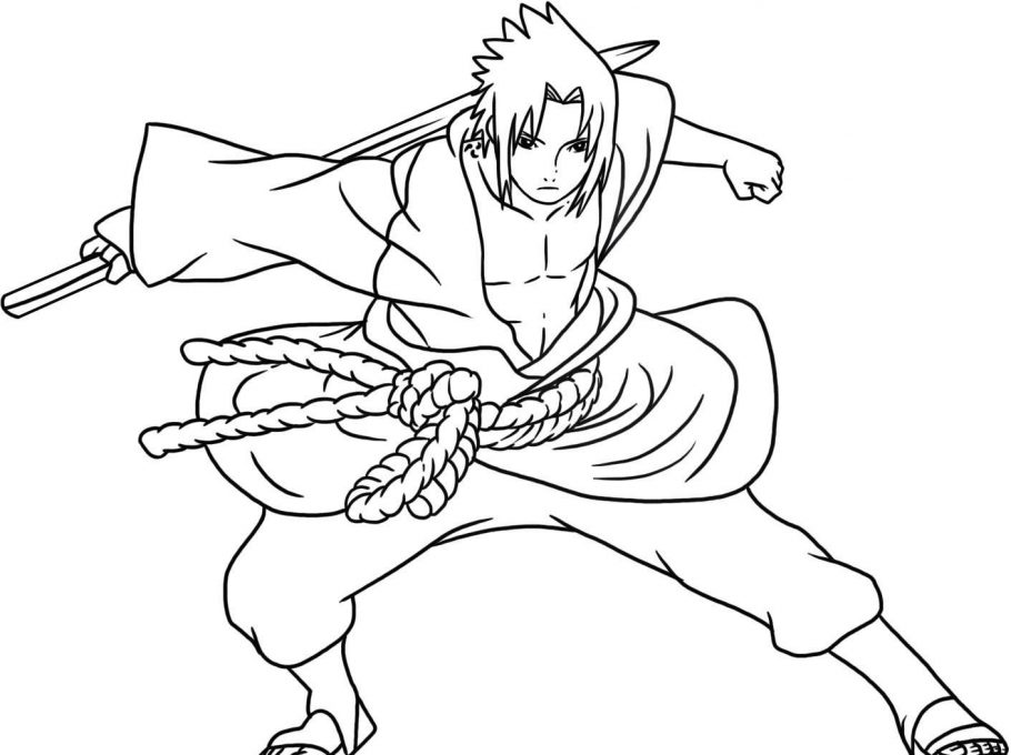 Naruto para colorir (todos os personagens)