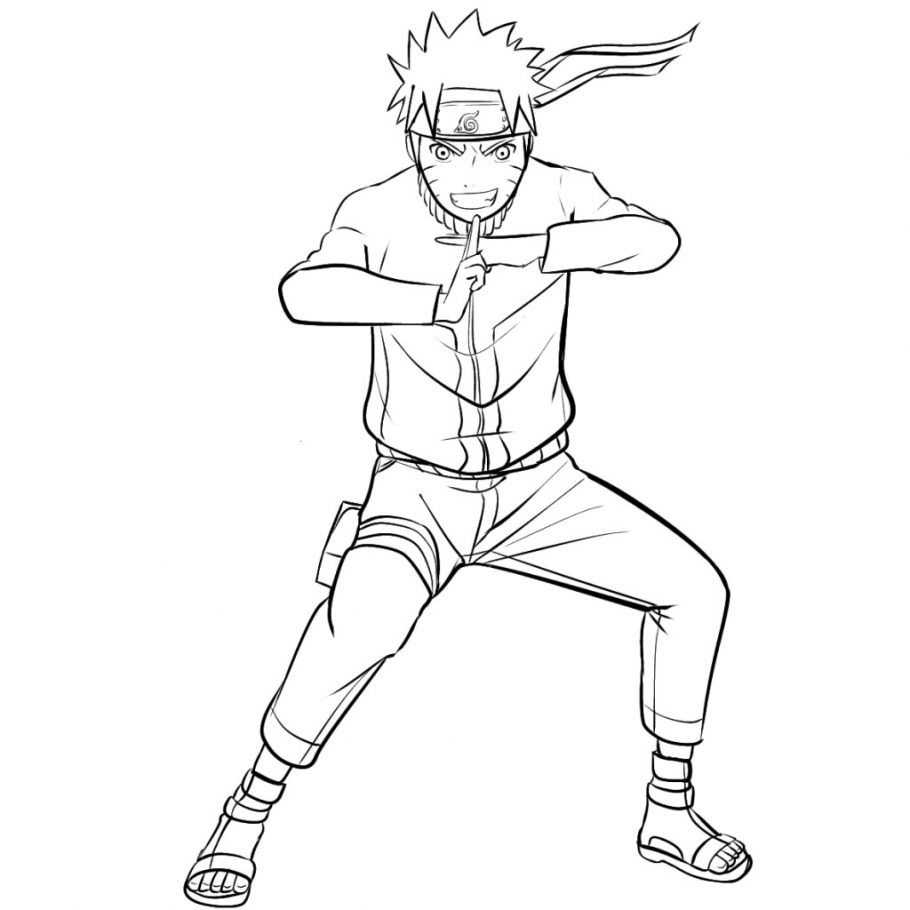 naruto para colorir57 –  – Desenhos para Colorir