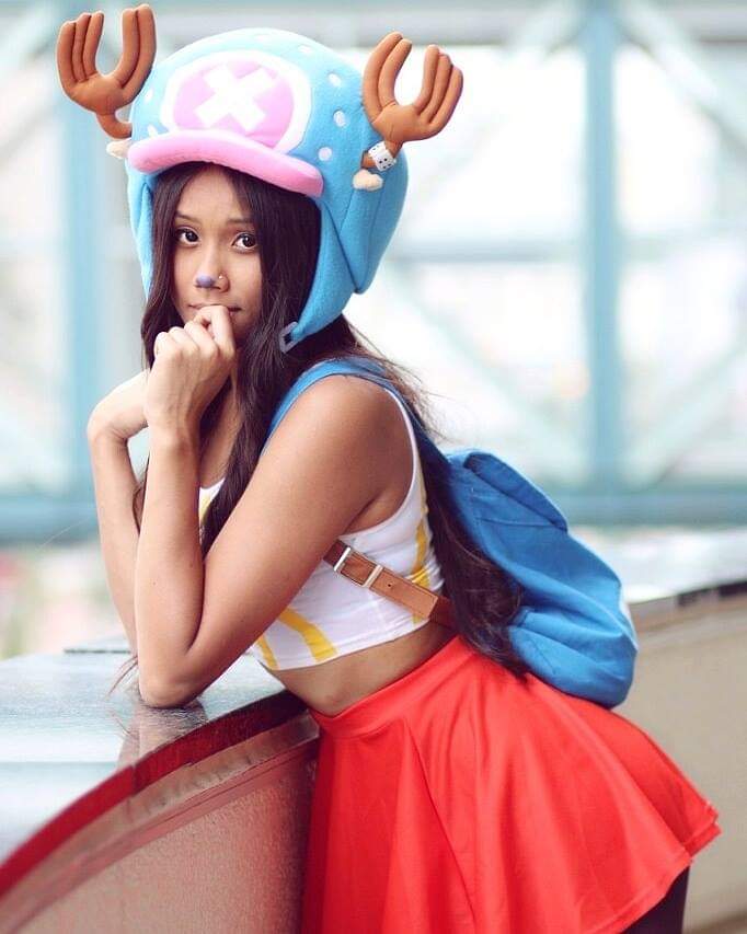 Fã de One Piece faz incrível cosplay feminino do Chopper