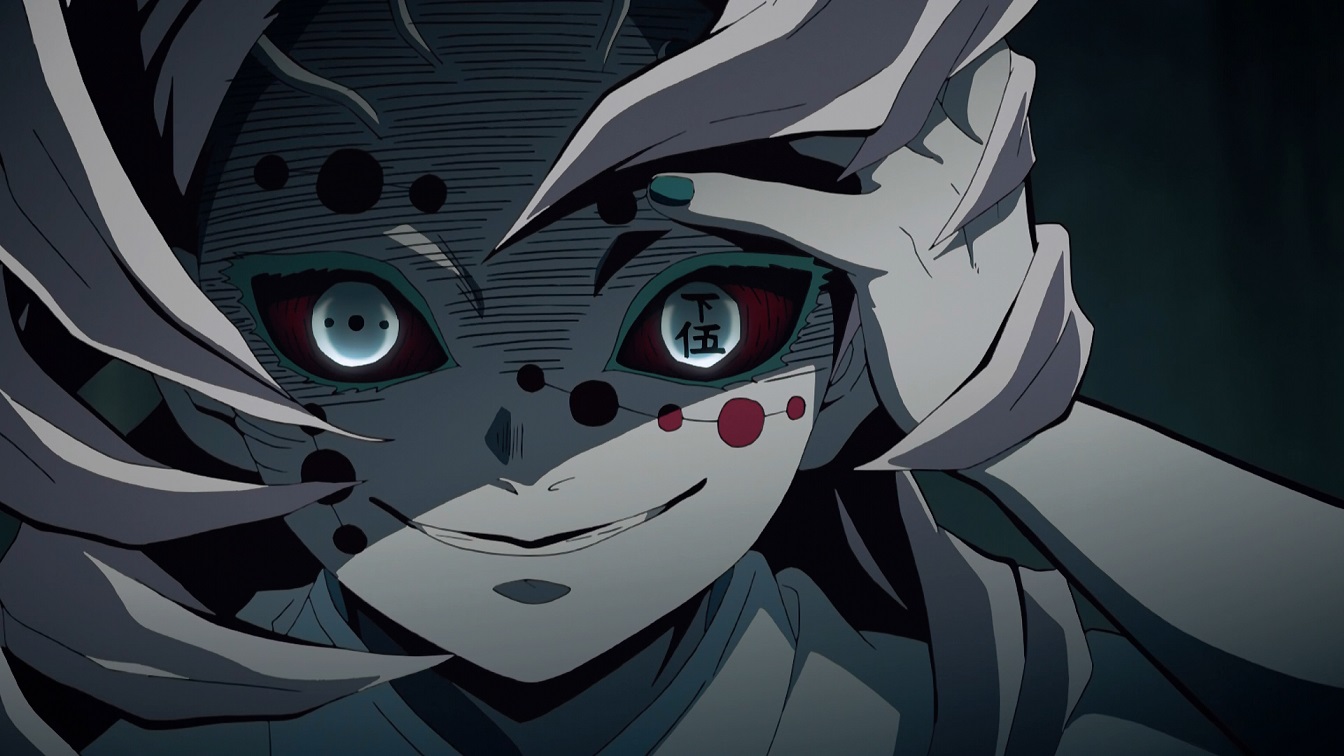 Anime Demon Slayer: Kimetsu no Yaiba Aranha Oni Ayaki Rui