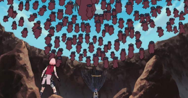 Naruto Shippuden - Em qual episódio Sakura luta contra Sasori