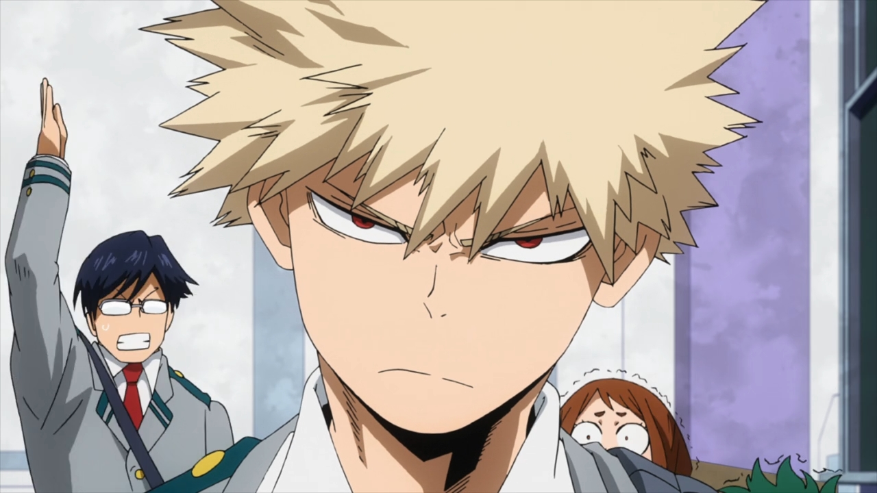 6. Ash Blonde Hair Inspiration from Bakugo's Hairstyles - wide 8