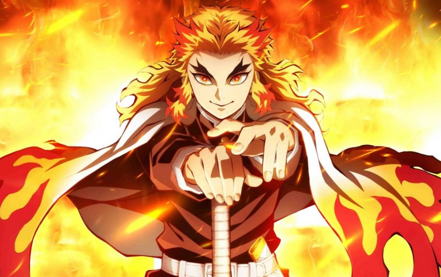 Viva com orgulho. Se sua fraqueza o Kyojuro Rengoku - Demon