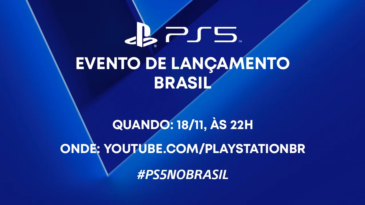 Evento de lançamento do PlayStation 5 no Brasil ocorrerá nesta semana