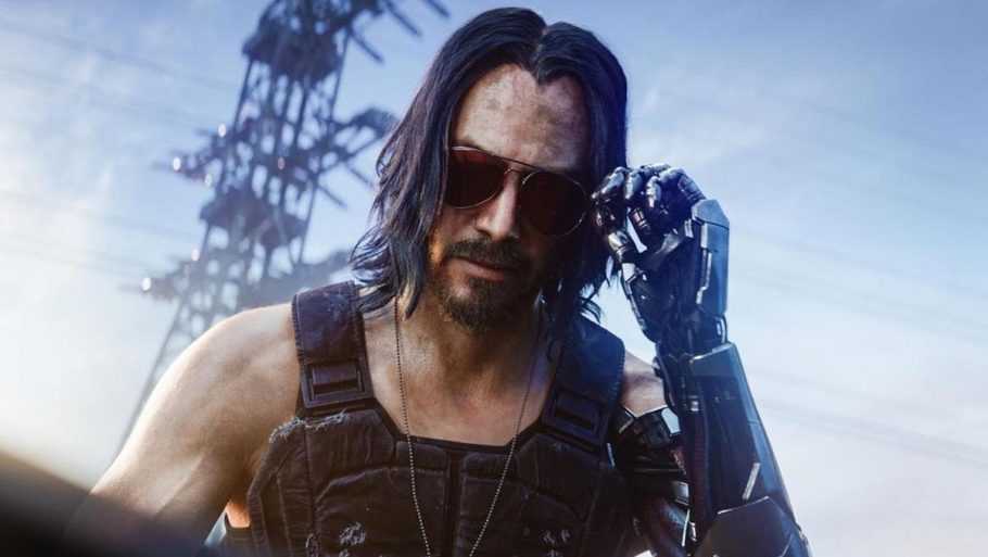 Cyberpunk 2077 pistola Johnny