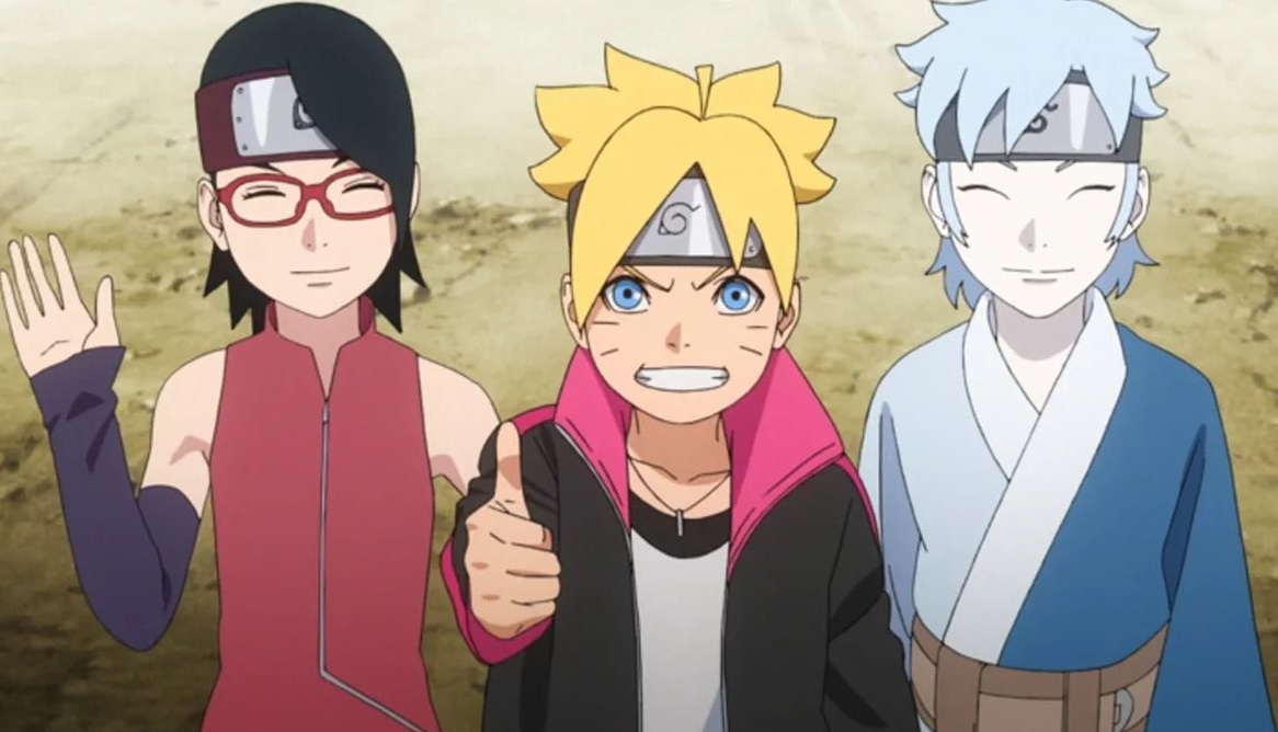 Desenhando Boruto, Sarada e Mitsuki - Full Power 