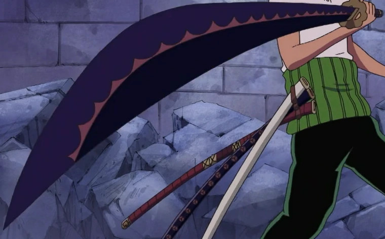 Todas as lâminas usadas por Roronoa Zoro em One Piece