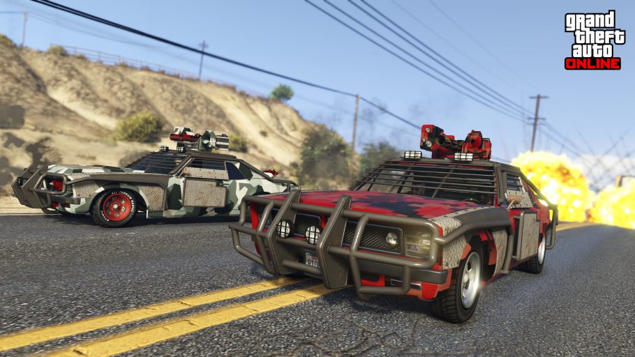 Militar caminhão blindado para GTA 4