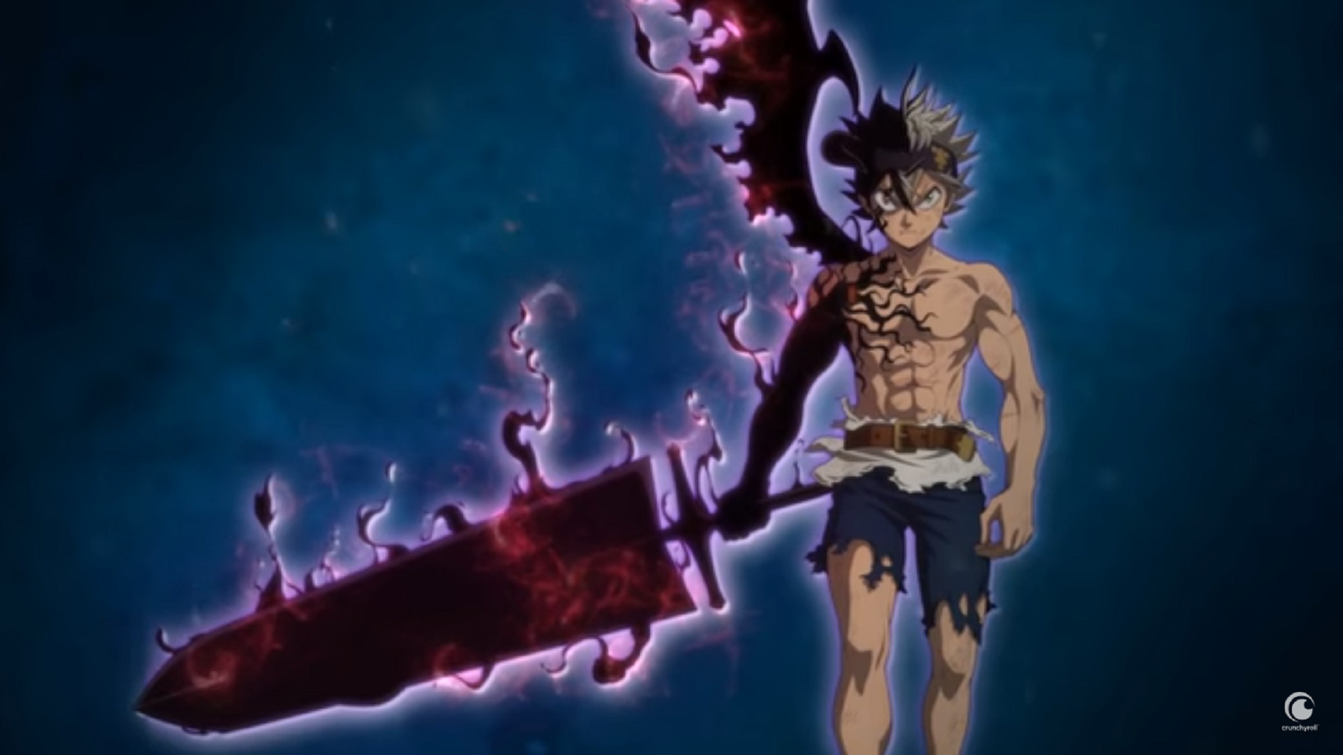 Almofada 27x37 Anime Black Clover Shonen Asta Rei Mago