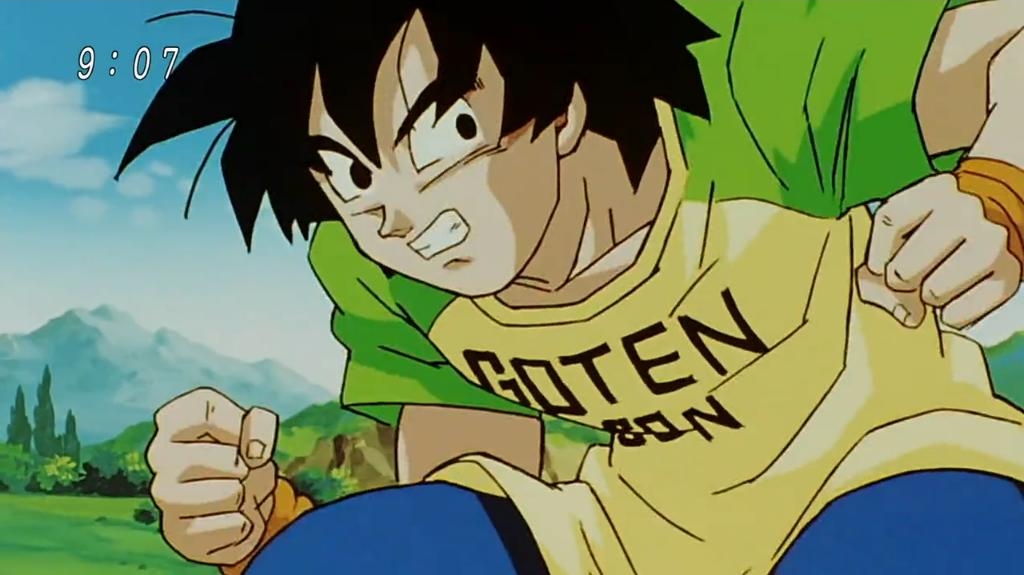 Goten adulto se mantivesse o cabelo do - Daiko O Saiyajin