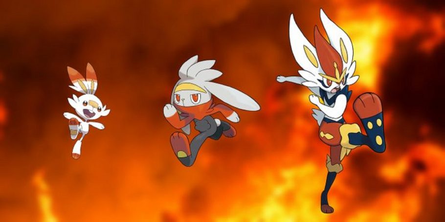 Pokémon Sword e Shield - Os melhores Pokémons de fogo