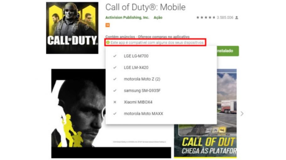 Call Duty Mobile Requisitos