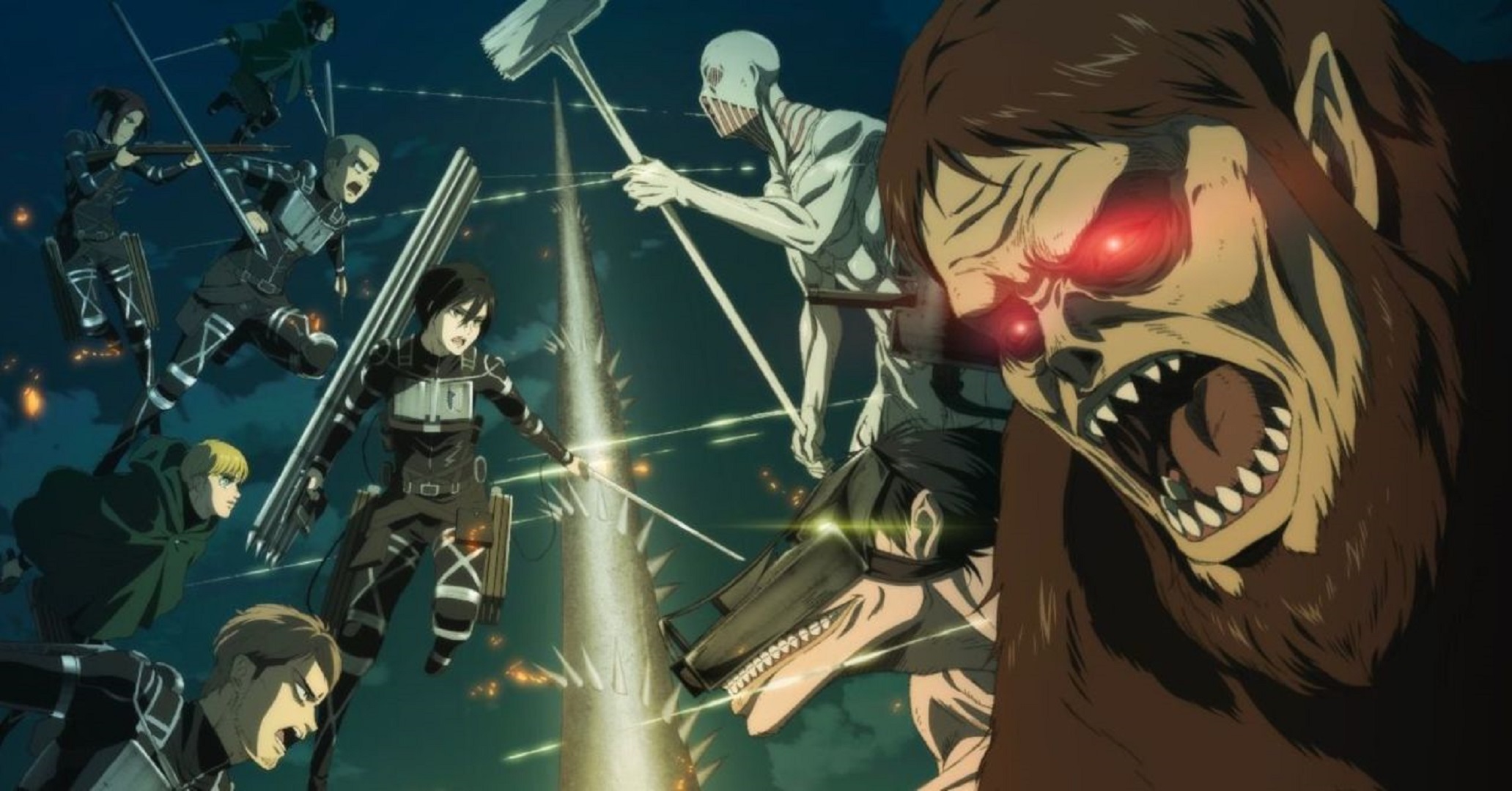 Crítica  Ataque dos Titãs (Attack on Titan) – 4X25: A Noite do Fim - Plano  Crítico