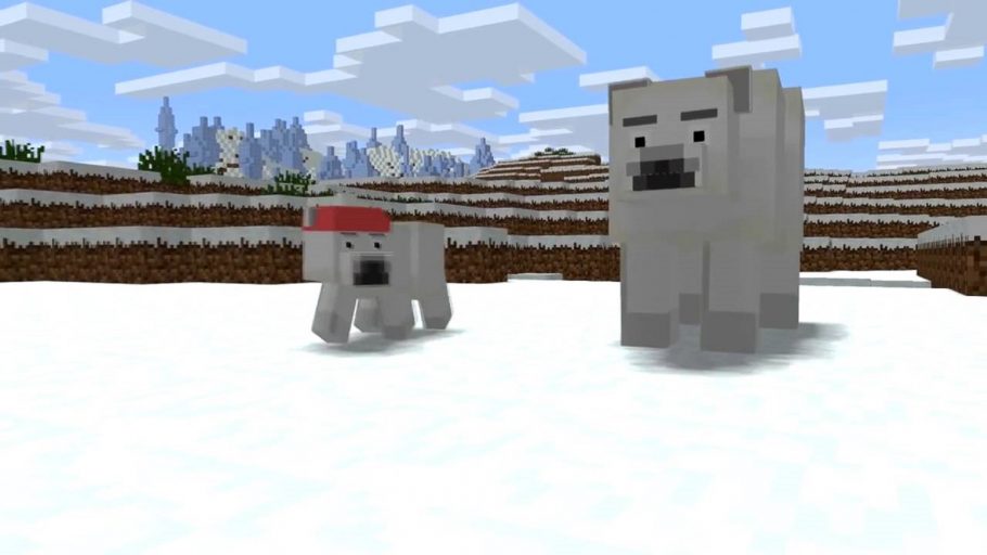 Minecraft - Como domar um urso polar