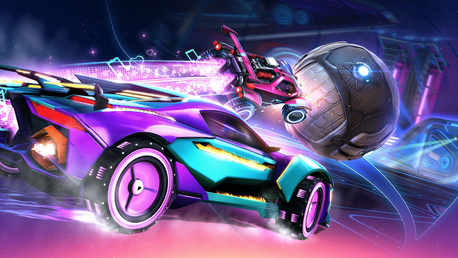 Rocket League neon