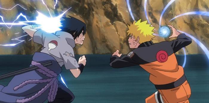 Naruto e Sasuke Rindo - #AnimaMerda 