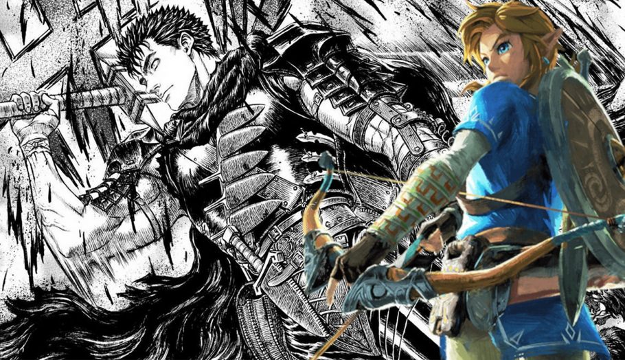 Jogador encontra uma possível referência de Berserk em Zelda: Breath of the Wild
