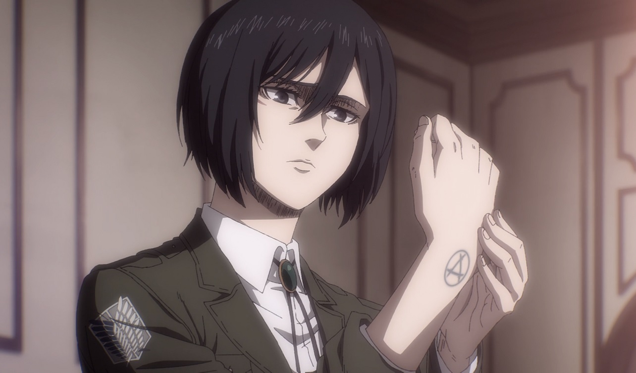 Novo episódio de Attack on Titan revela detalhes sobre a linhagem de Mikasa