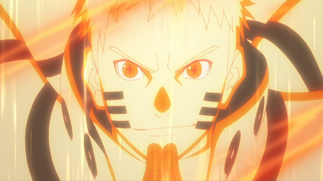 Naruto - O primeiro uso do modo kurama