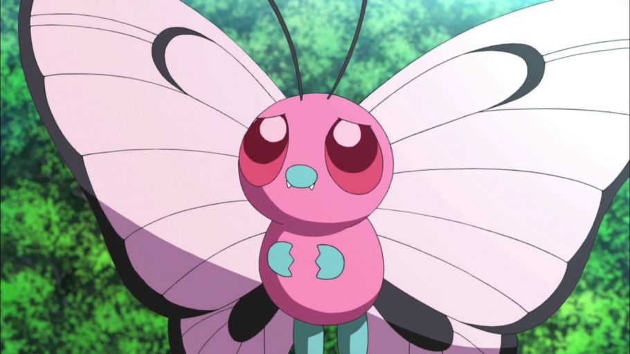 Por que a Butterfree rosa do anime de Pokémon é mais especial do que você imagina
