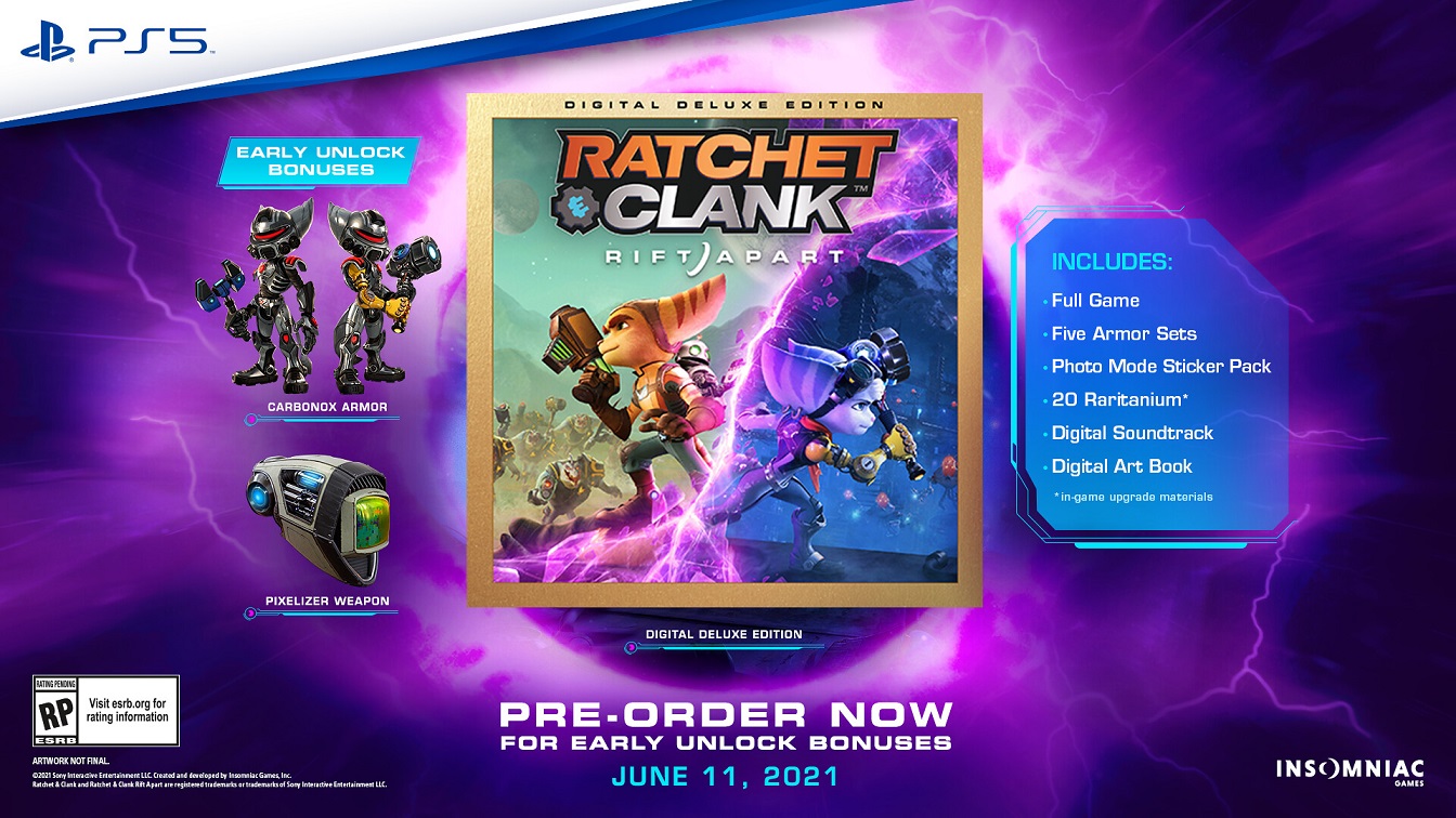 Ratchet & Clank: Rift Apart já tem data para ser lançado no PlayStation 5