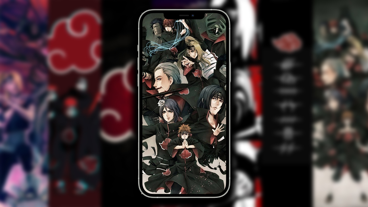 akatsuki wallpaper  Anime wallpaper iphone, Akatsuki, Naruto wallpaper  iphone