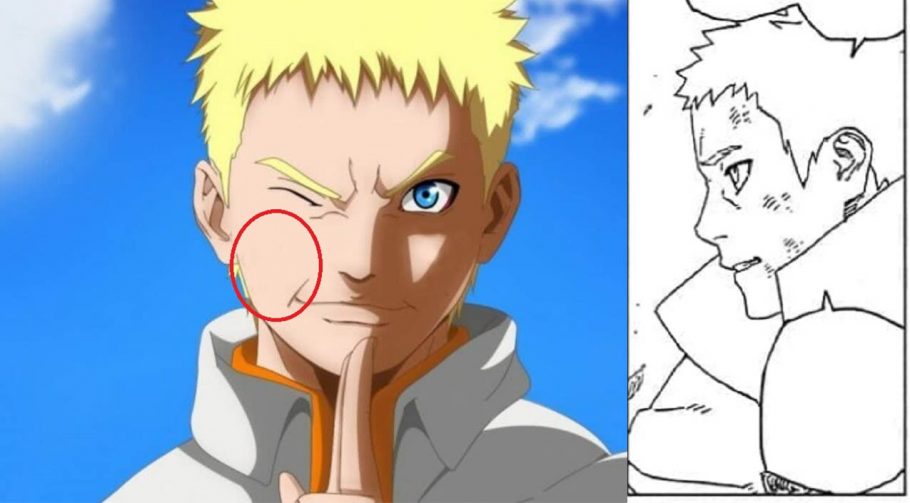 Afinal, Naruto perdeu mesmo os bigodes após Kurama morrer em Boruto 55?