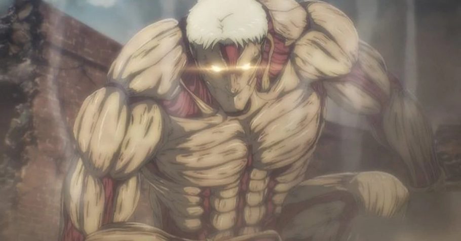 Shingeki no Kyojin, Revelação Titan Colossal e Encouraçado Parte 2 #f