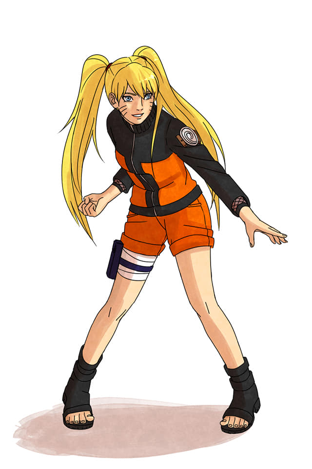 Naruto versão feminina