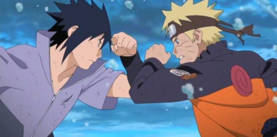 Naruto e Sasuke Rindo - #AnimaMerda 