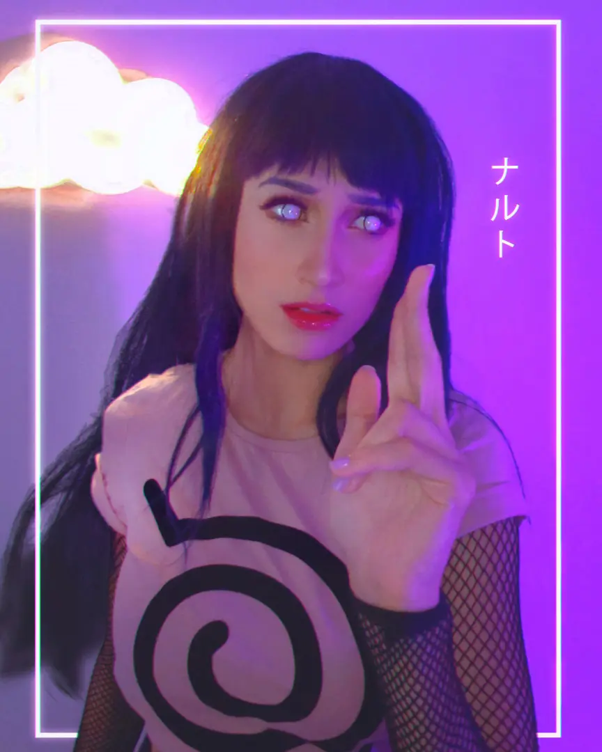 Fã brasileira de Naruto fez um cosplay perfeito de Hinata