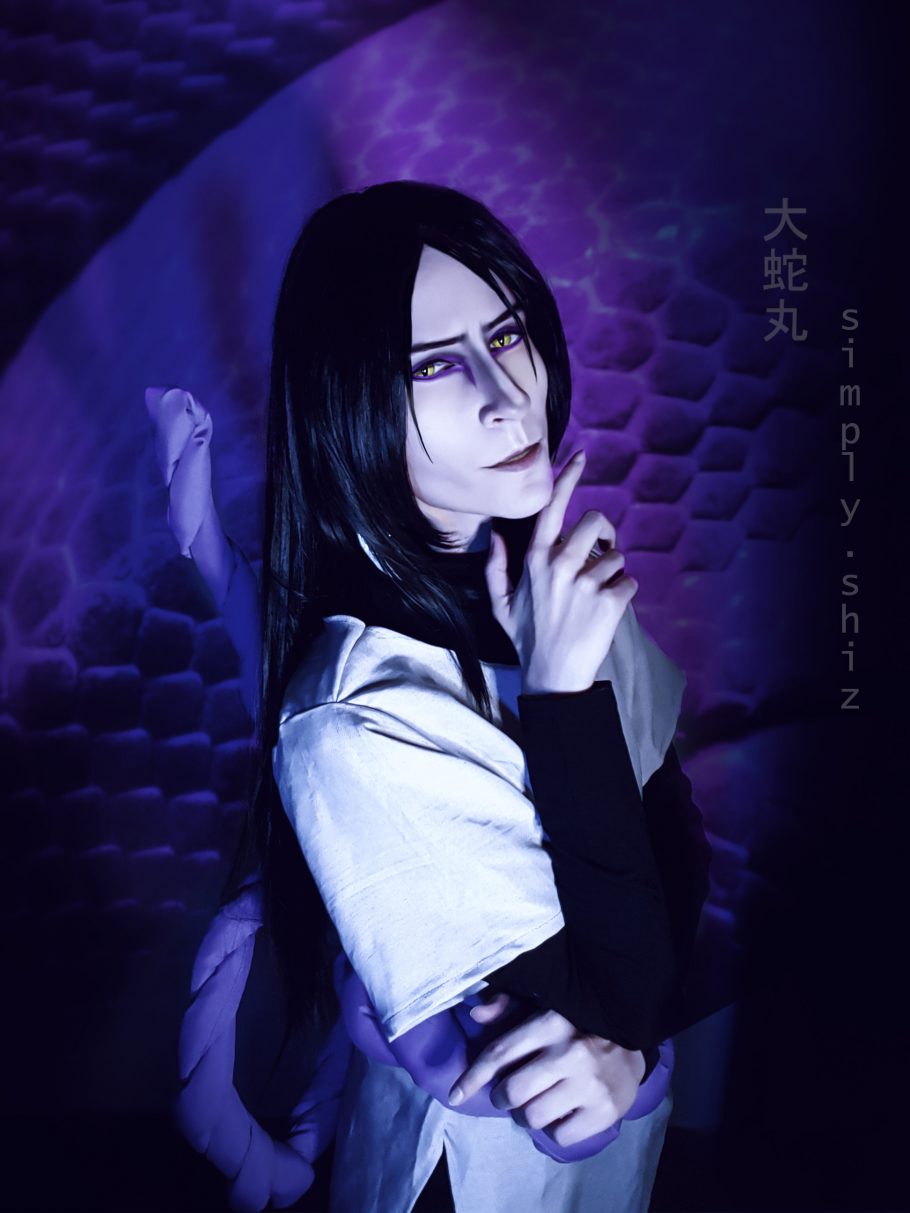 Este é o melhor cosplay do Orochimaru de Naruto que você verá hoje