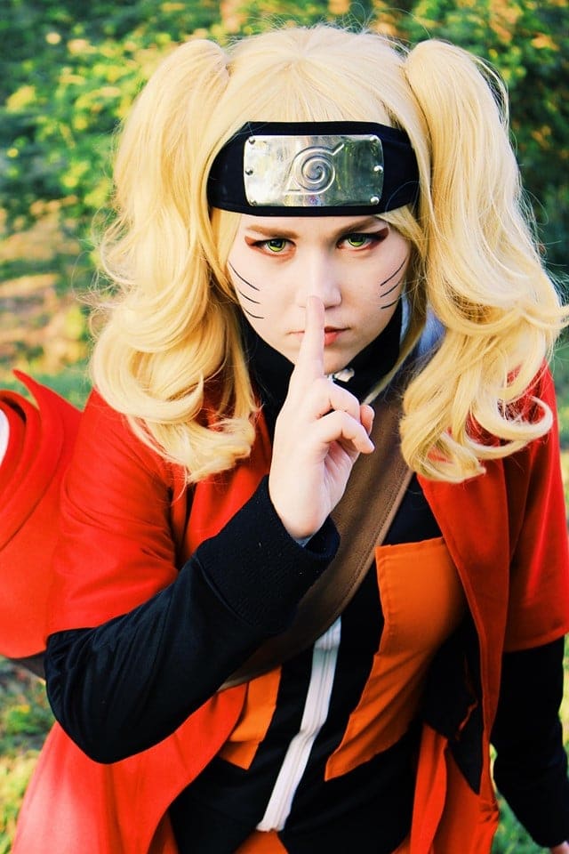 Cosplayer imaginou como seria uma versão feminina de Naruto utilizando o Modo Sábio