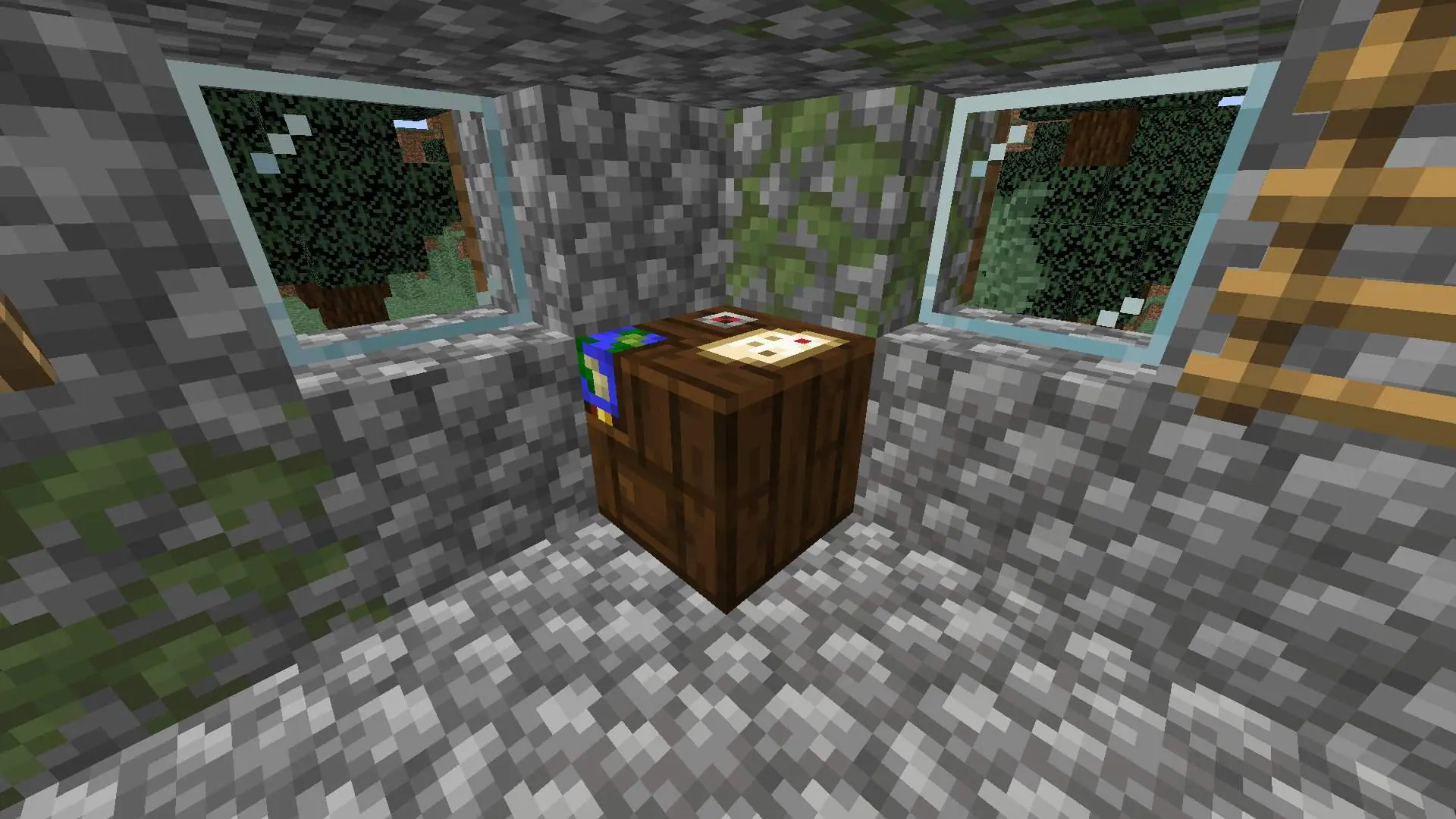 Minecraft Bancada Cartografia