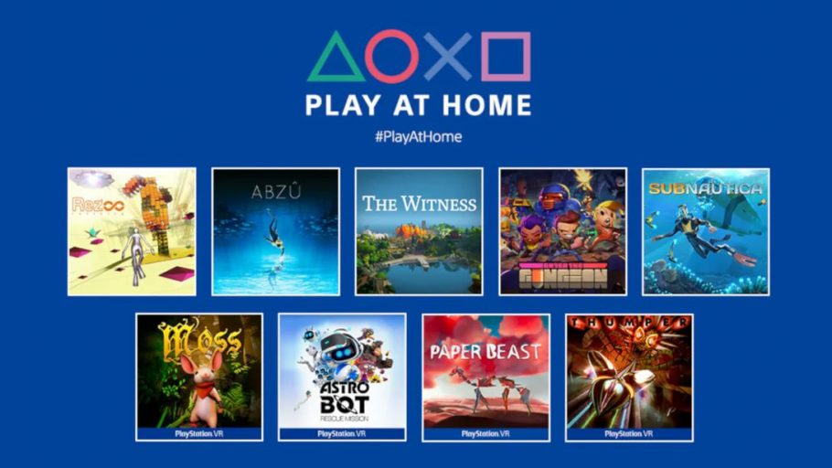 Play At Home: Sony vai liberar mais de 10 jogos de PS4 grátis, incluindo Horizon Zero Dawn e muitos outros