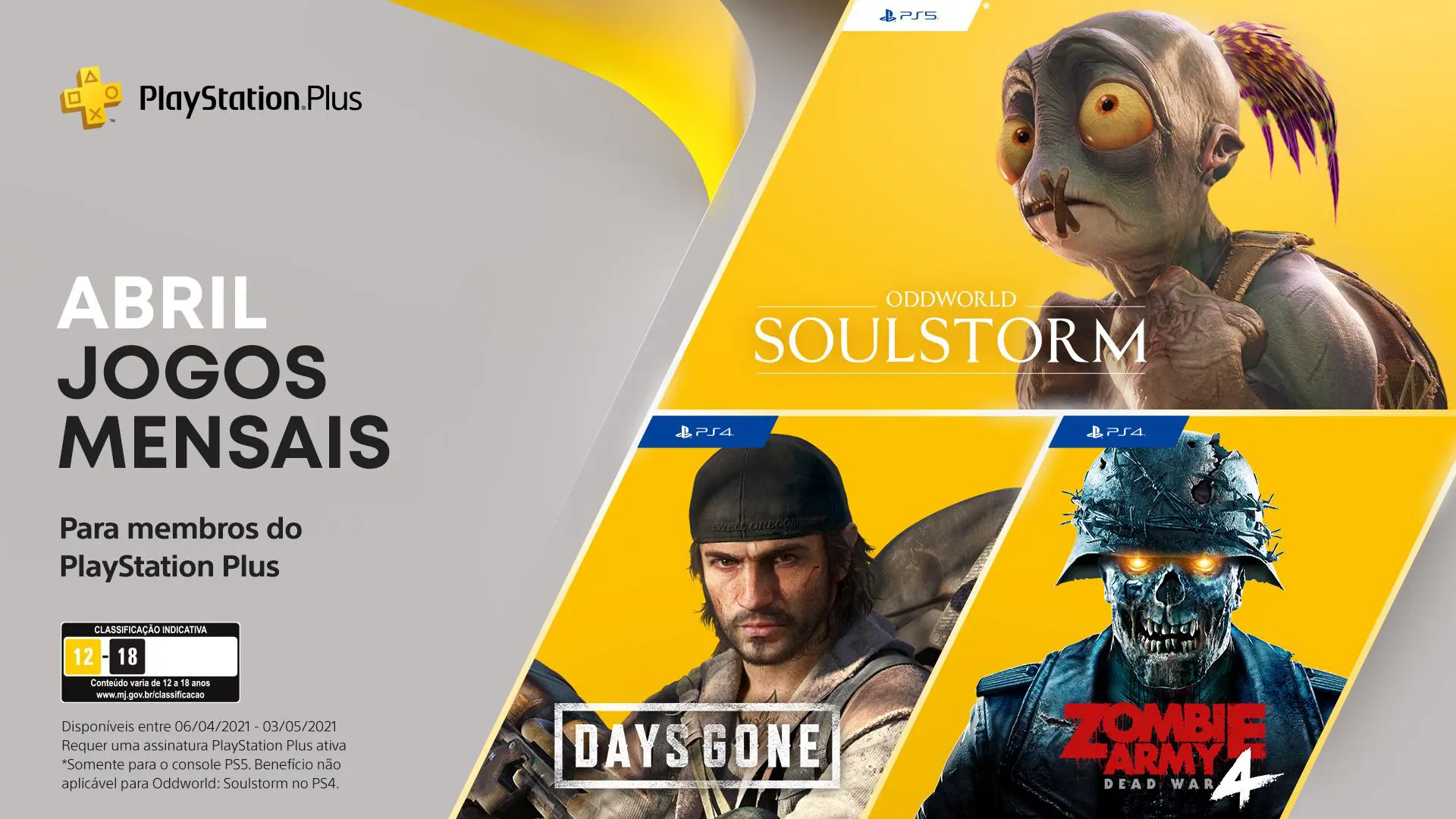 Days Gone é um dos destaques da PS Plus de abril
