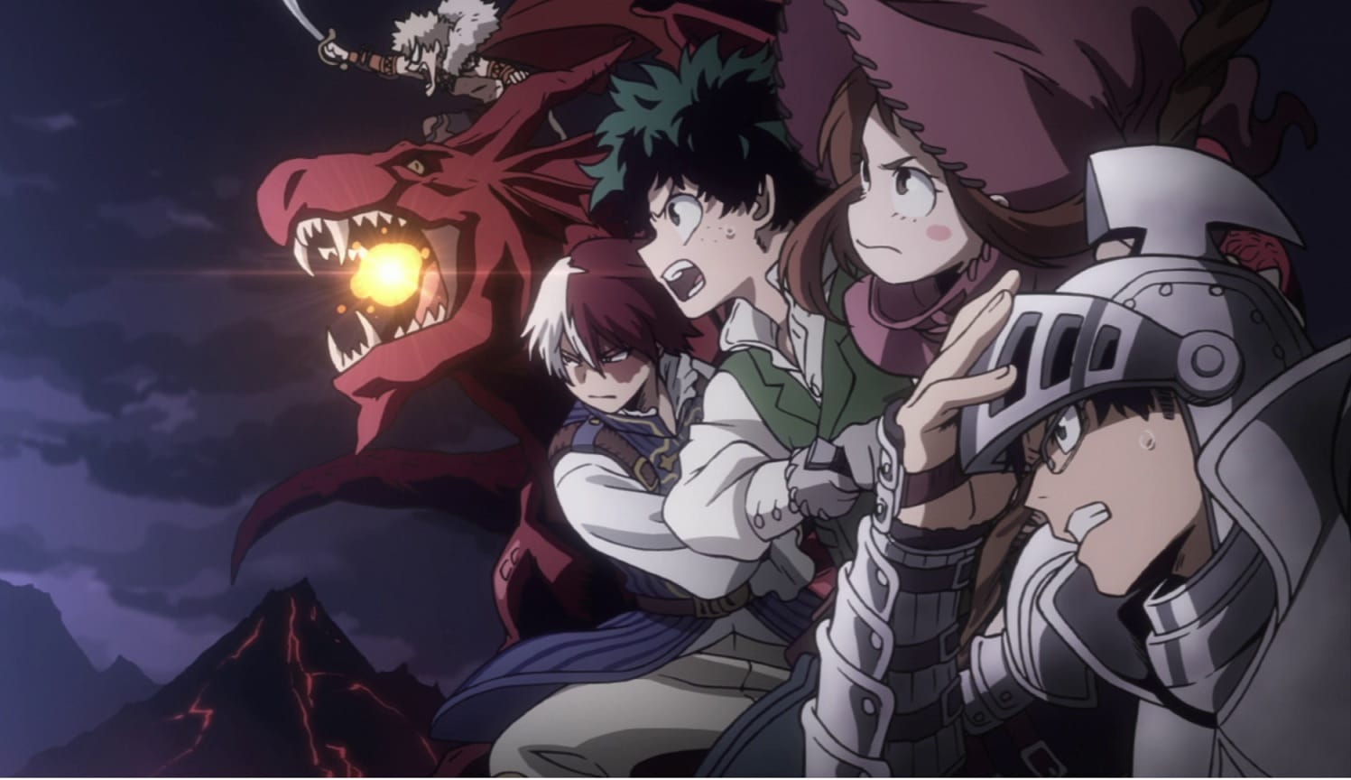 My Hero Academia recebeu uma nova ilustração com o visual medieval dos