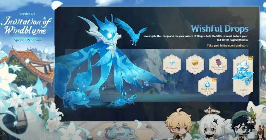 Genshin Impact pet endora