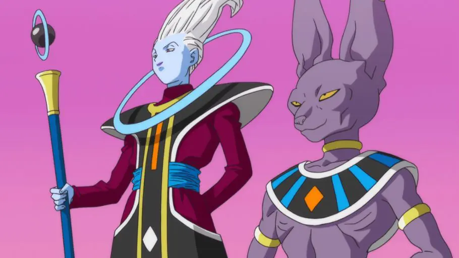 Dragon Ball - Qual a diferença entre o nível de poder de Goku, Beerus e Whis?