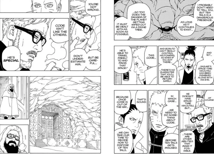 Boruto 56 já pode ter preparado uma nova besta de cauda para o Naruto