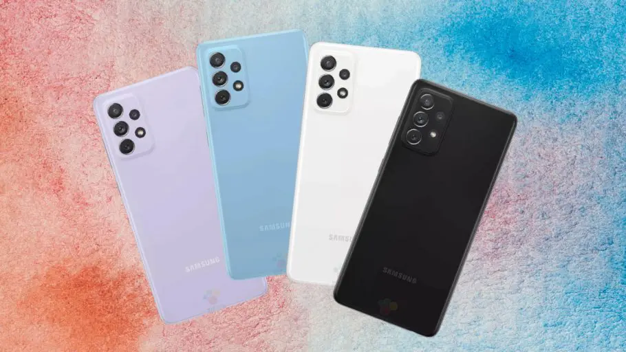 Galaxy A72 é lançado com câmera quádrupla de 64 MP e muitas novidades