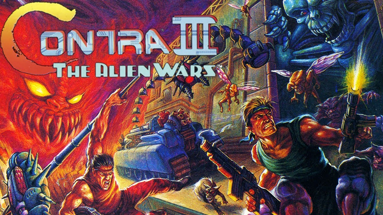 Contra 3 The Alien Wars (SUPER NINTENDO) ATÉ ZERAR / MEU desafio 100 jogos  zerados 