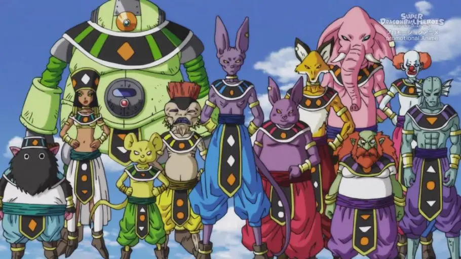 Deuses da Destruição Dragon Ball Super
