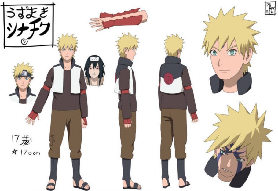 Este seria o visual dos filhos de Naruto caso ele tivesse se casado com  Sakura - Critical Hits