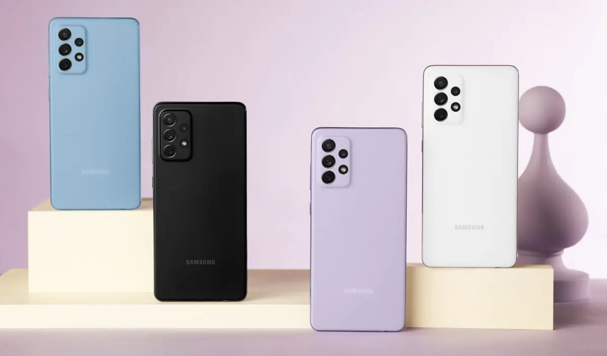 Galaxy A72 é lançado com câmera quádrupla de 64 MP e muitas novidades