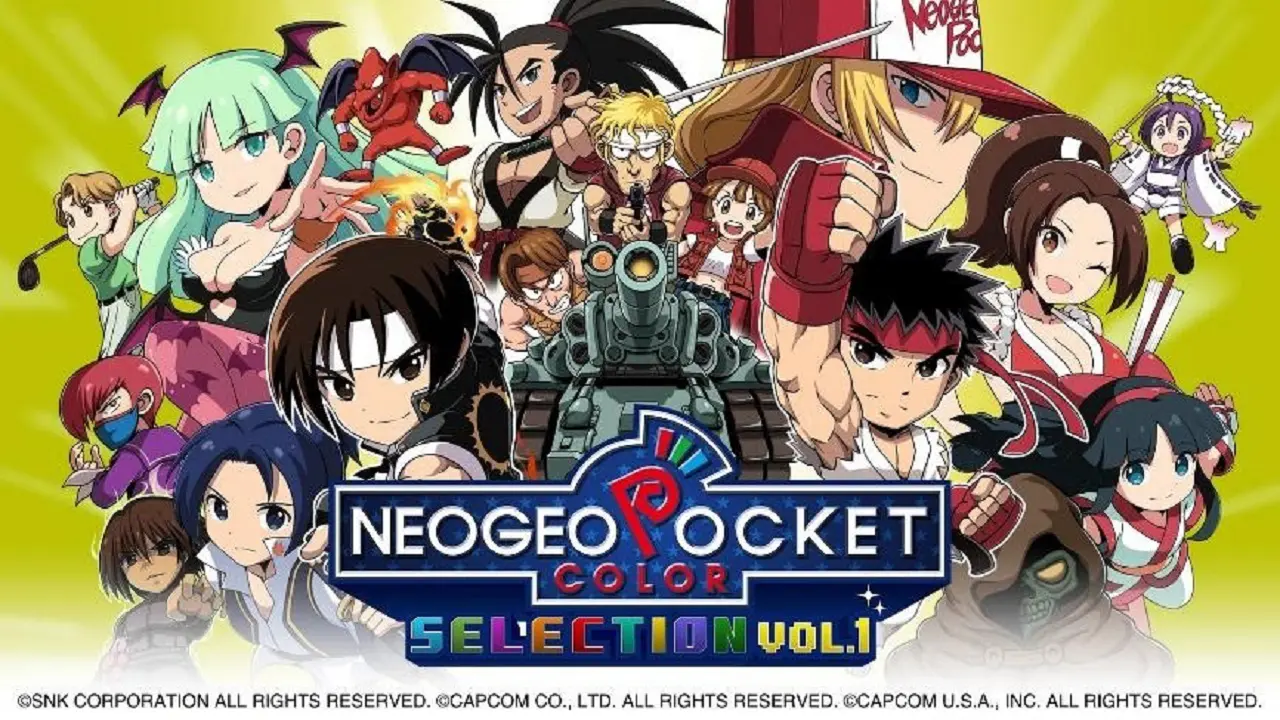 Clássicos do NeoGeo Pocket Color chegam ao Nintendo Switch com NeoGeo Pocket Color Selection Vol. 1