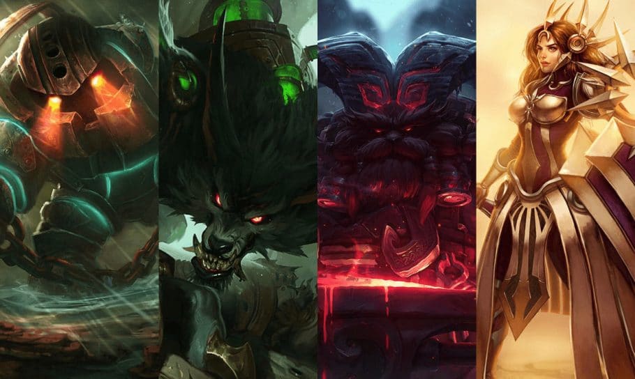 Os melhores campeões Tanks do League of Legends em 2021