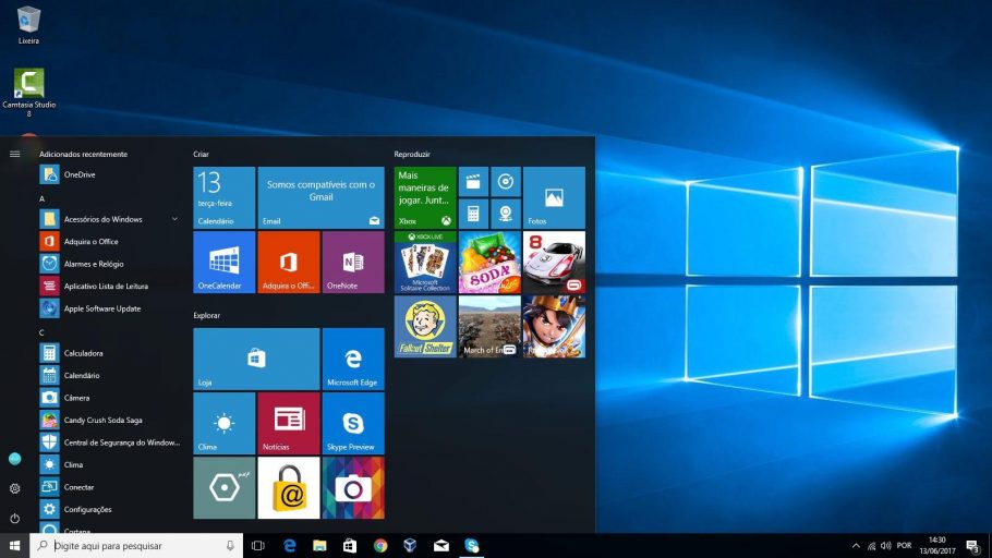 Como mudar a posição da barra de tarefas no Windows 10