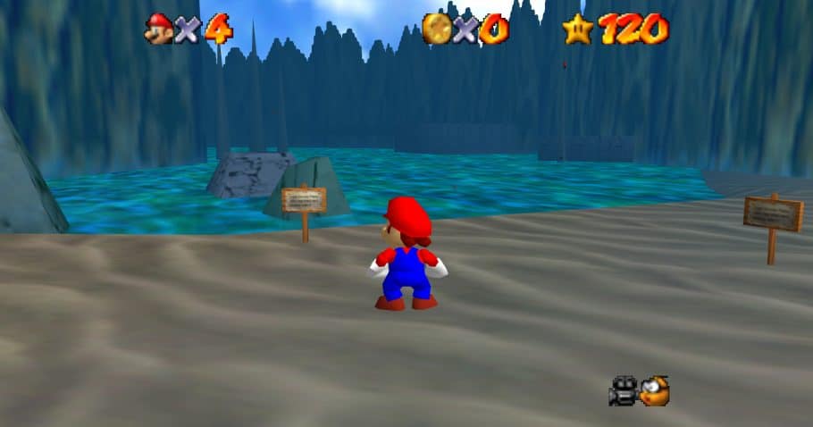 Super Mario 64 – Todas as Estrelas do Jolly Roger Bay