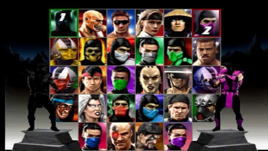 Mortal Kombat Trilogy PS1 - Stage Fstality Raiden. #MortalKombatTrilog